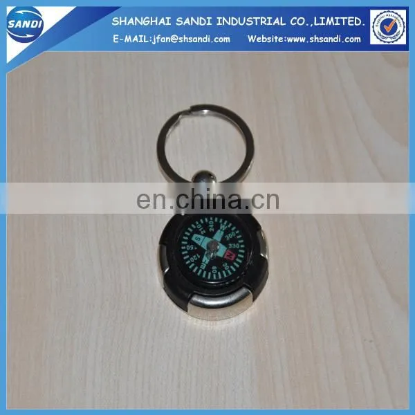 compass keychain