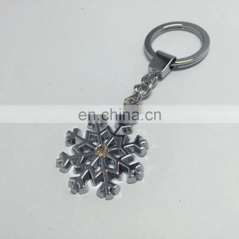Promotional cartoon custom metal keychain