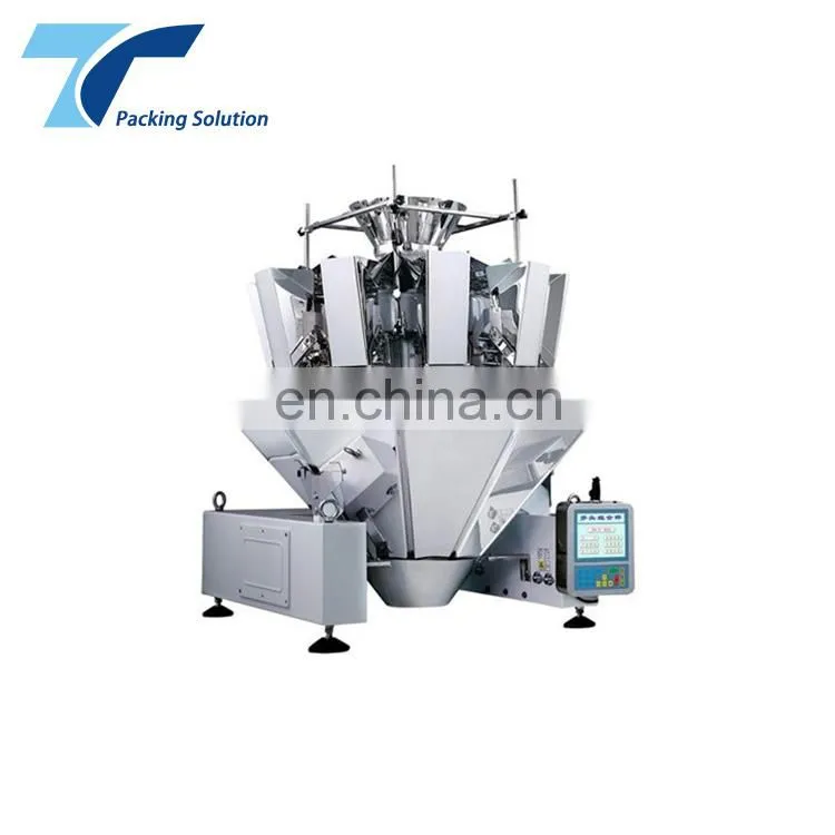 304 Stainless Steel Stagger Electric Automatic 10 Head Multihead Weigher