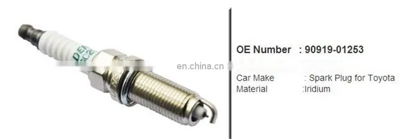 Best Denso iridium Spark Plug SC20HR11 90919-01253 for Avensis