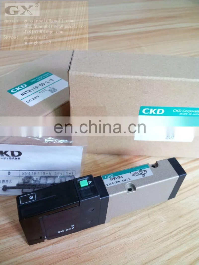 CKD Solenoid valve N4TB119-00-L-3
