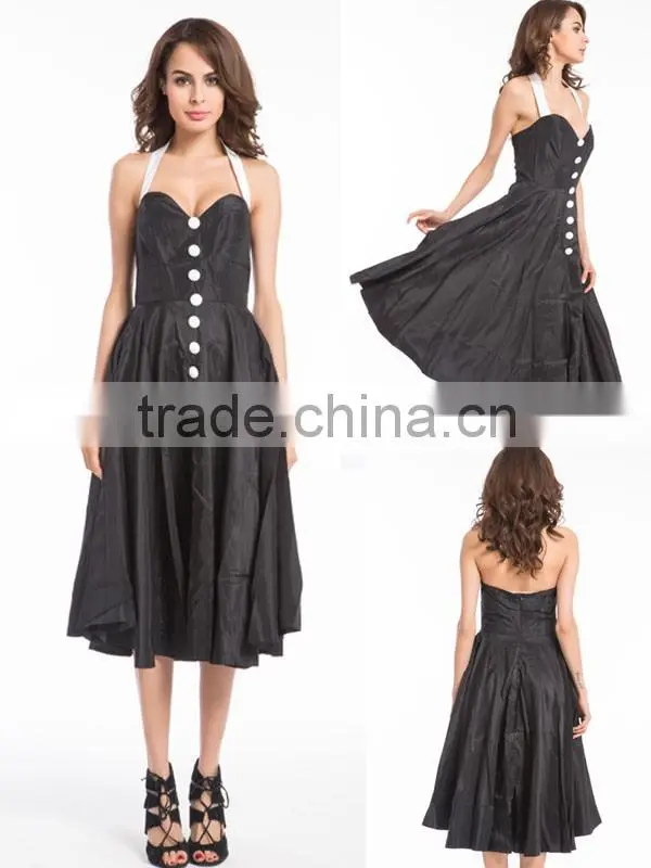 manufacturer wholesale walson womens Plus Size 50s 60s fashion Vintage Rockabilly Swing pinup Party Evening dress