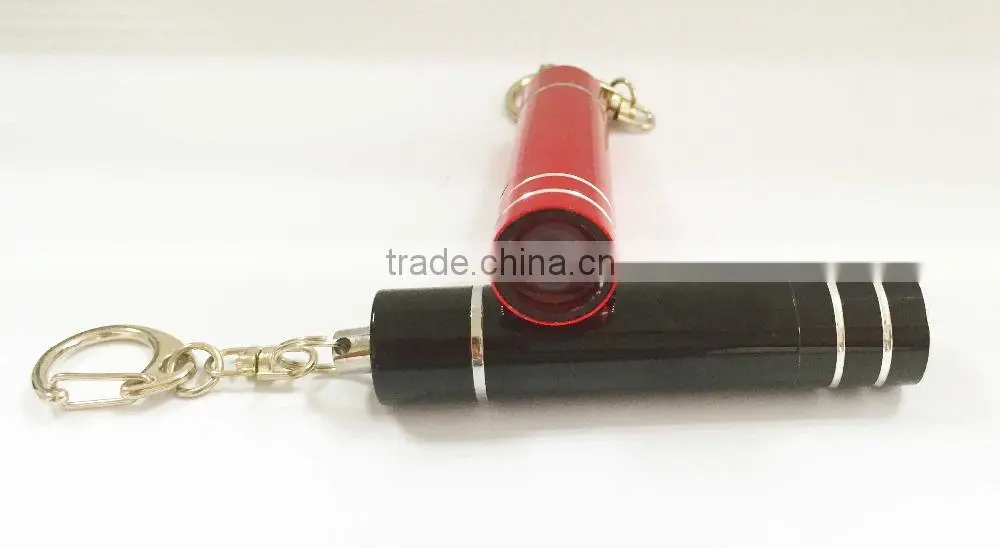 Mini wholesale retractable led keychain flashlight