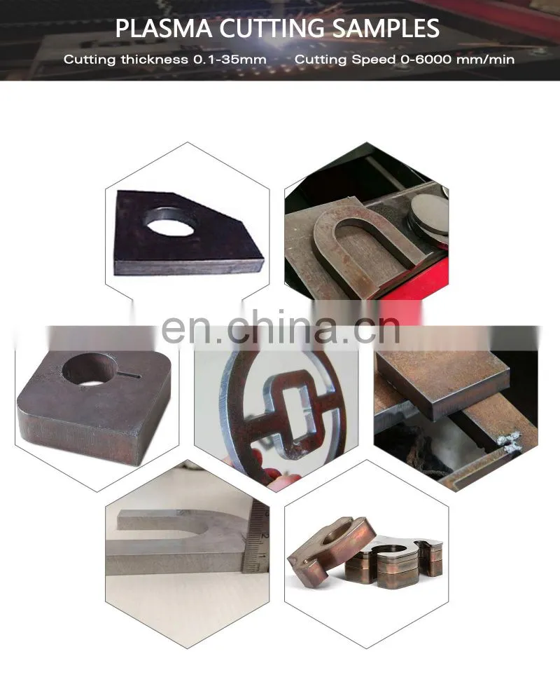 Iron/ Stainless Steel/ aluminum/ copper CNC Plasma Cutting Machine, plasma cutting machine cnc