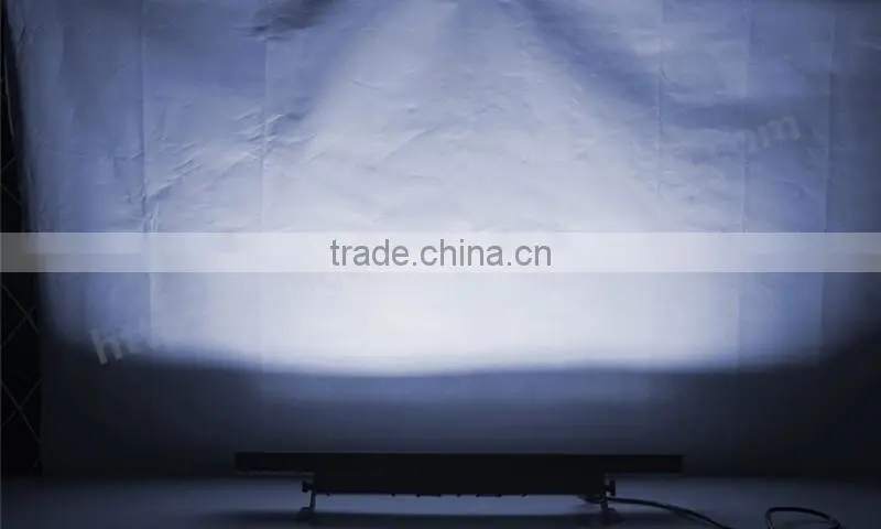 Indoor lighting 72pcs*3w wall washer dmx led strip light