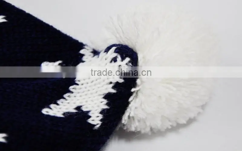 Christmas Pet Sweater with Hat,Dog Sweater Star Kniiting pattern