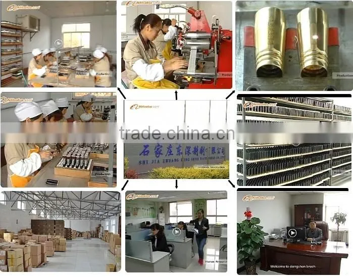 China Manufacturer Private Label Metal Handle Retractable Shaving Brush