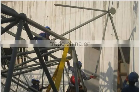 Solid light steel truss function hall design