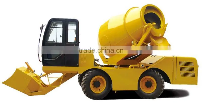 3.5m3 mobile self loader concrete mixer motomixer loader 4X4 dumper