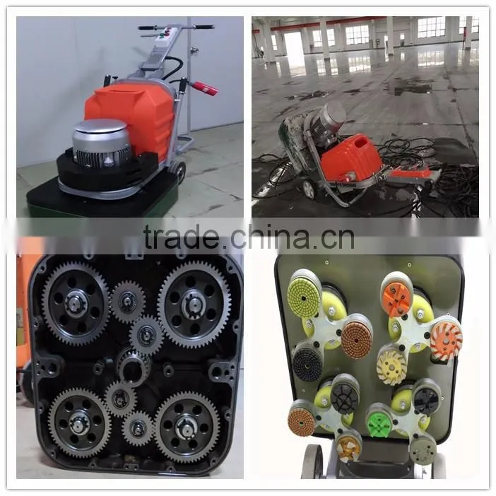 concrete grinding and polishing machine