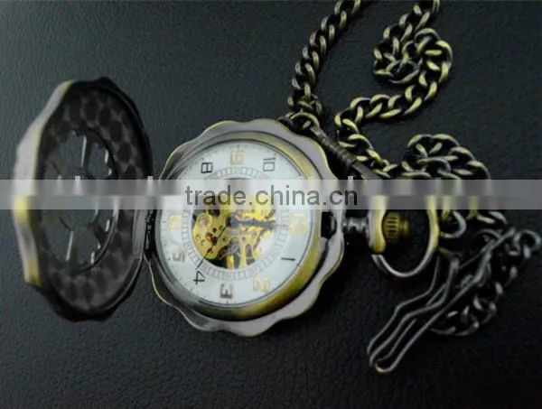 antique mechanical steampunk pocket watch wholesale