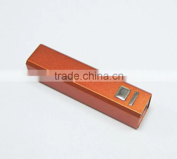2600mAh smart portable mobile metal power bank for xiaomi
