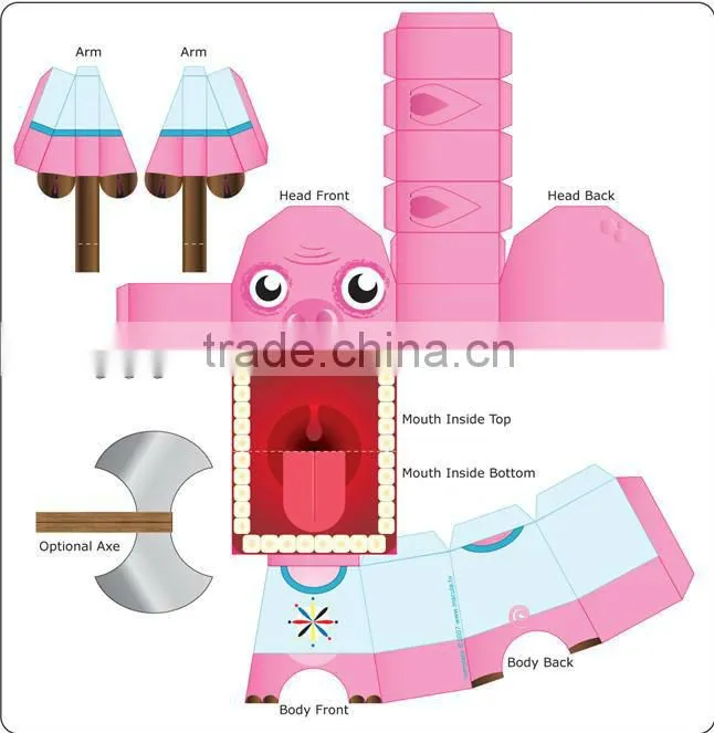 fanny paper toy design