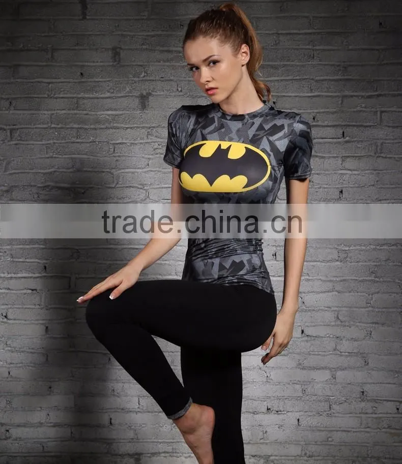 (OEM FACTORY/Trade Assurance)wholesale women custom compression wear athletic sports wear