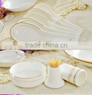 56 pcs Portuguese Design Ceramic Dinnerware Made In China