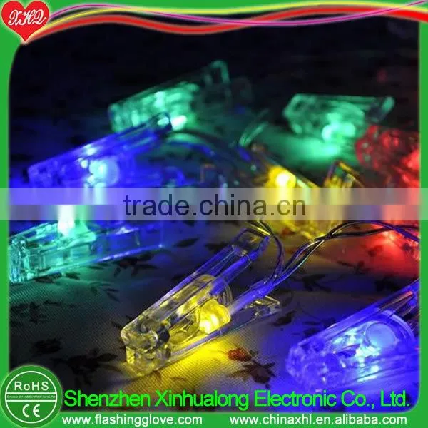 Flashing LED strip light LED peg