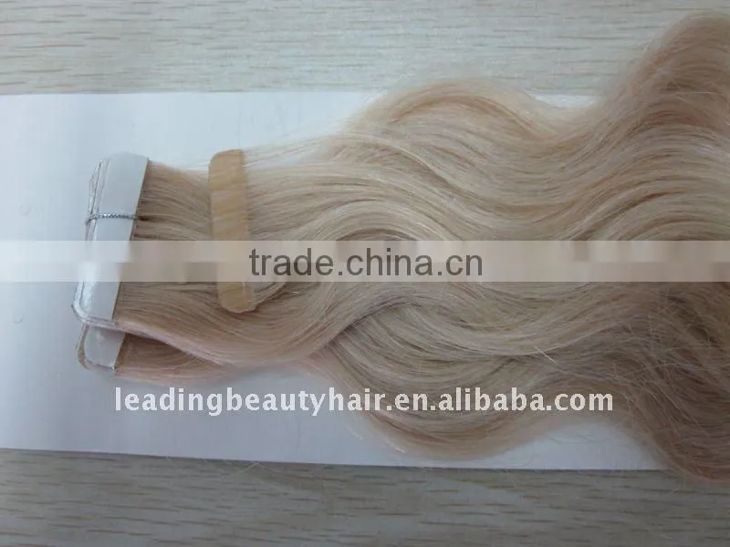 Cheap high quality straight Chinese hair skin weft