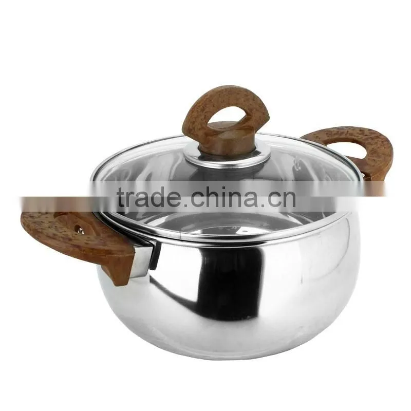 Set of 4pcs stainless steel cookware set
