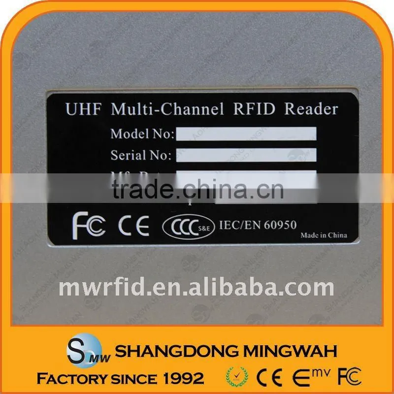 UHF fixed 4 channel reader programable