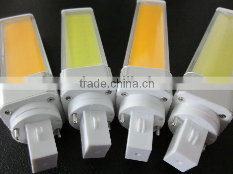 New G24 cob led pl 9w 6400k light/lamp with much longer life