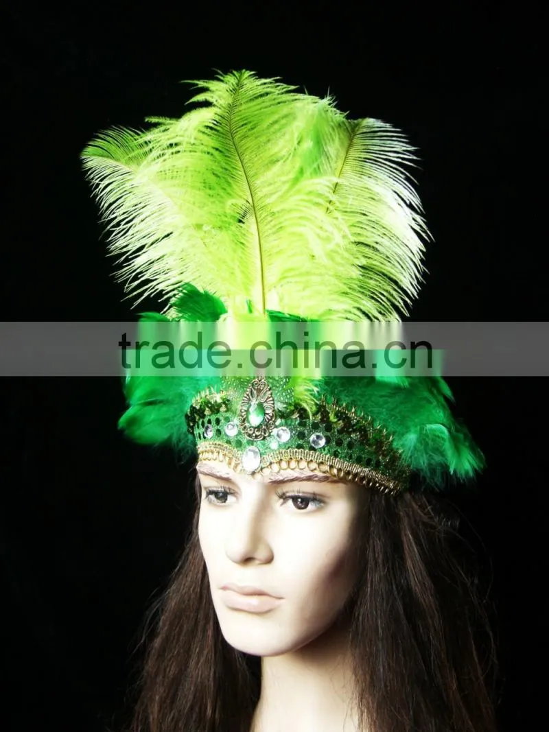 custom party headwear in 2016 feather headdress and the wholesale headdress indian