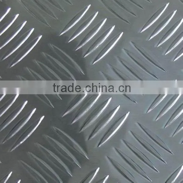 aluminum two- bar tread plate