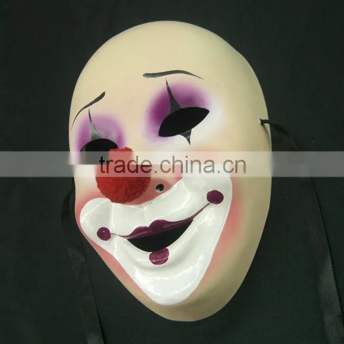 Hand Painted Joker Full Face Mask Comic And Interesting