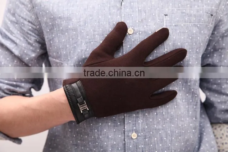 Men's Touch Screen Gloves , Use Device While Keeping Hands Warm ,Full Finger gloves