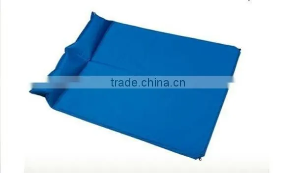 Factory camping mat Camping air mattress Automatic Inflatable Cushion with pillow inflatable packer inflatable air matt