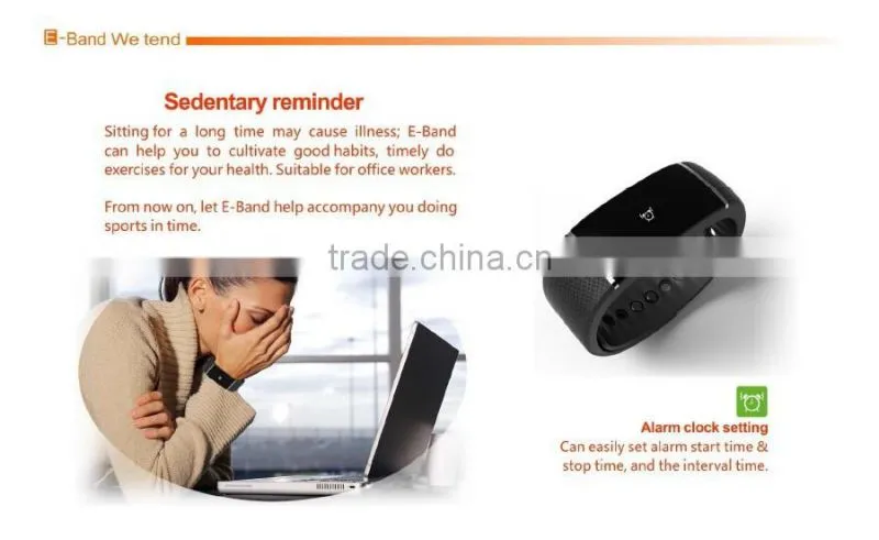 S55 Smart Bracelet Waterproof Bluetooth 4.0 Pedometer Band Health Wristband Fitness Tracker Smartband For Android IOS Phone
