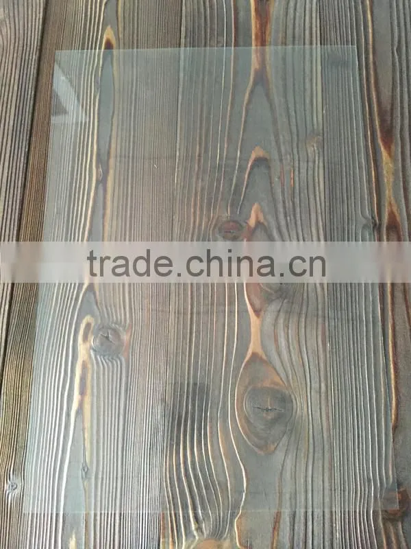 Premium glossy 110mic thickness clear plate making pet film