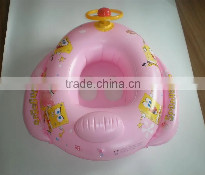 Inflatable baby seat float