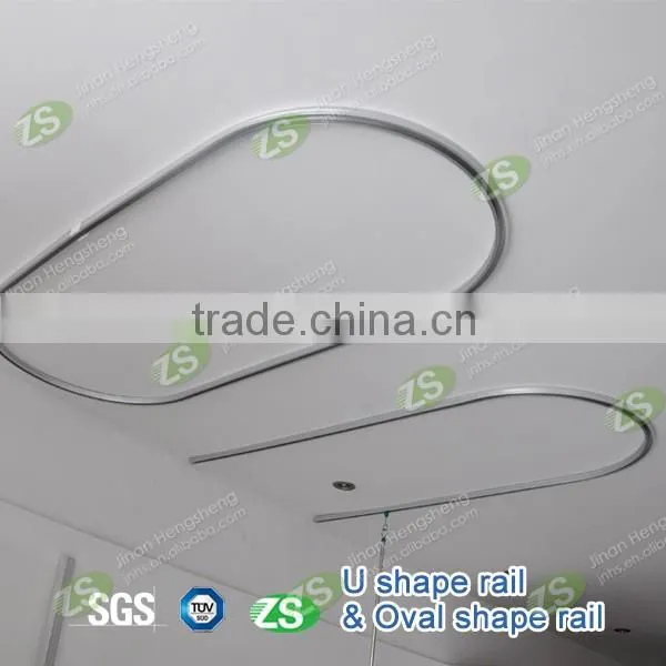 Waterproof and flame retardant polyester beautiful print hospital bed screen curtain fabric