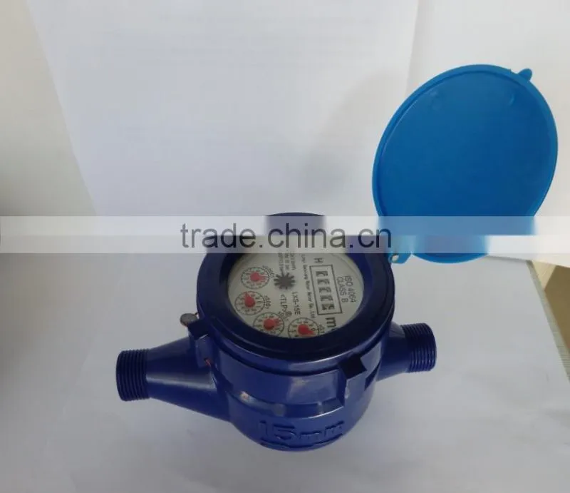 Hot sale Gaoxiang Brand plastic ABS body cold water meters