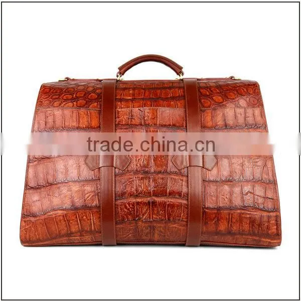High quality genuine crocodile leather briefcase men leather briefcase