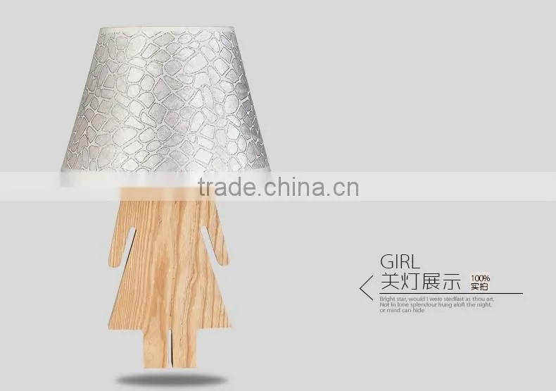 China supplier for Restaurant wood table lamp JK-879-10 LED Wood table lamp LED Wood table Light