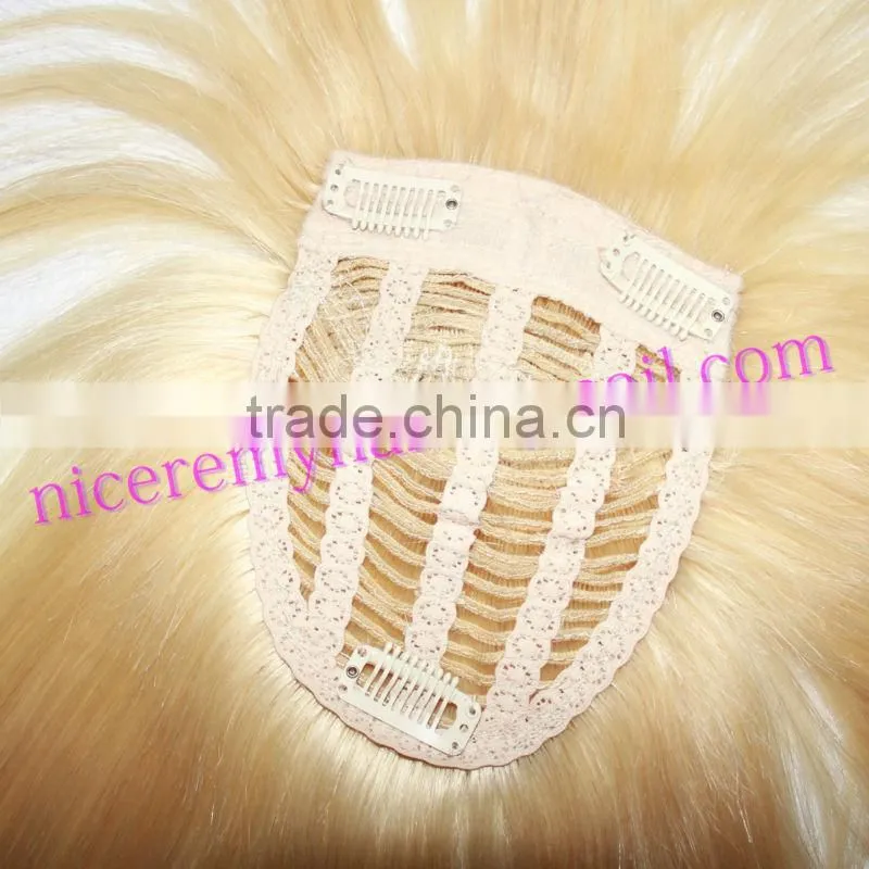 cheap remy brazilian blonde soft dread hair piece