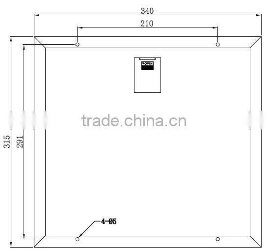 10W Poly Solar panel