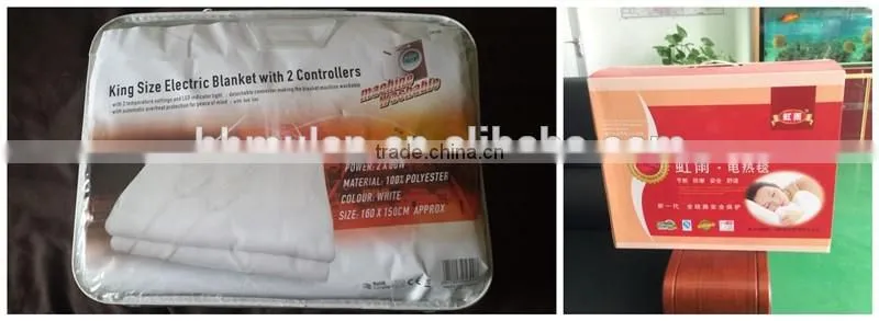 12Volt Polar Fleece Travel Electric Blanket using in car