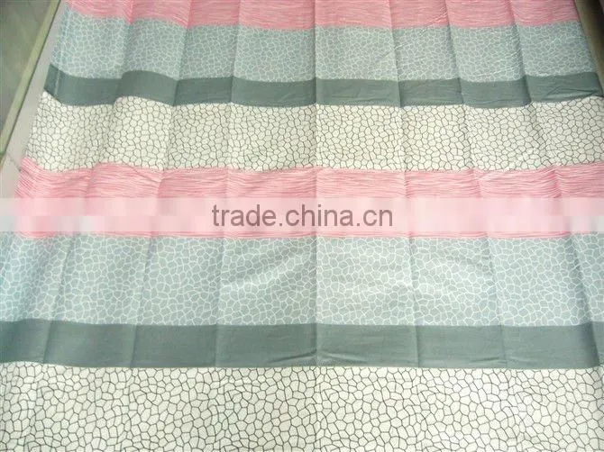 poly cotton printed stock fabric