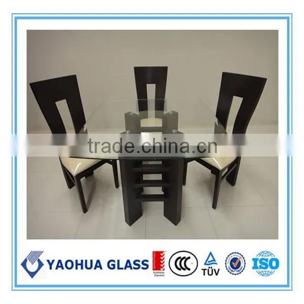 8mm tempered 10mm glass table toughened glass price