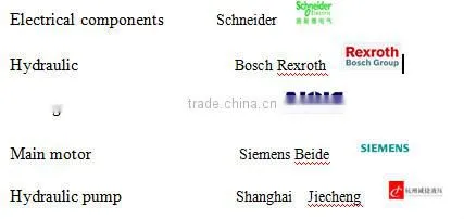 Export to India hydraulic double head machine,hole punching machine,ironworker
