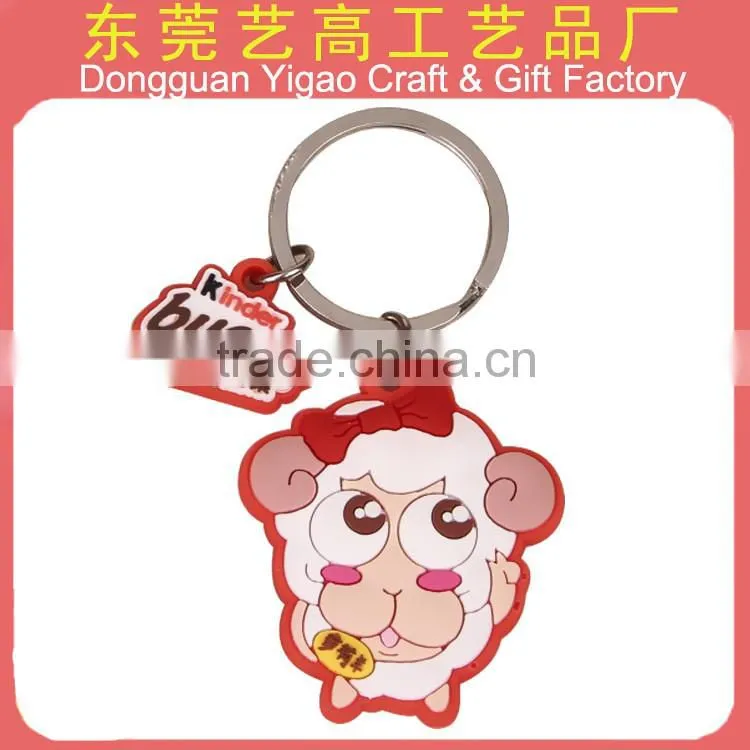 Factory custom soft pvc key chains for premium gifts