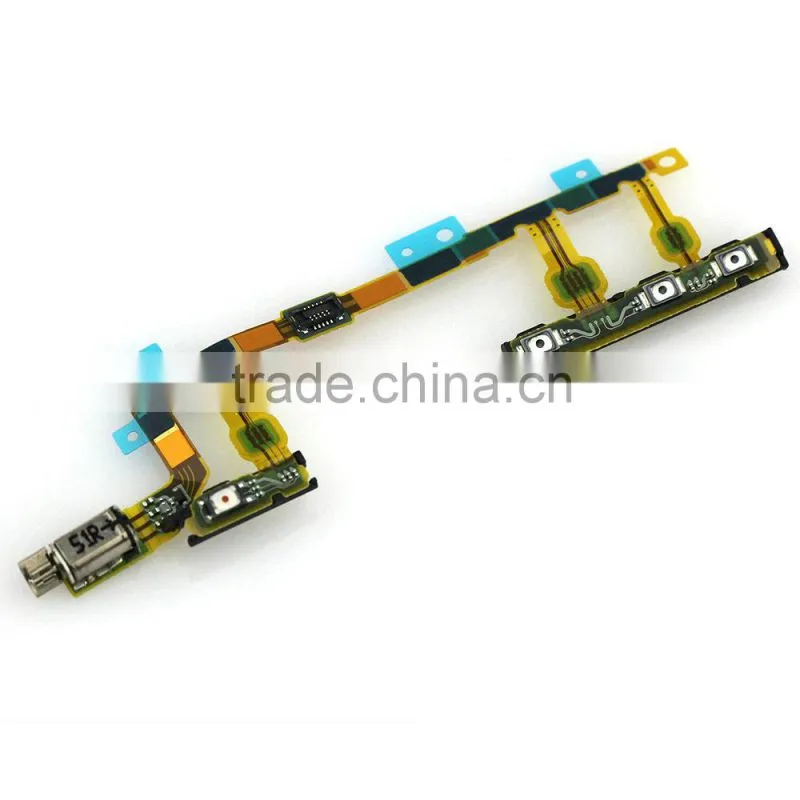 100% warranty power switch flex cable for sony z3 mini power volume flex cable