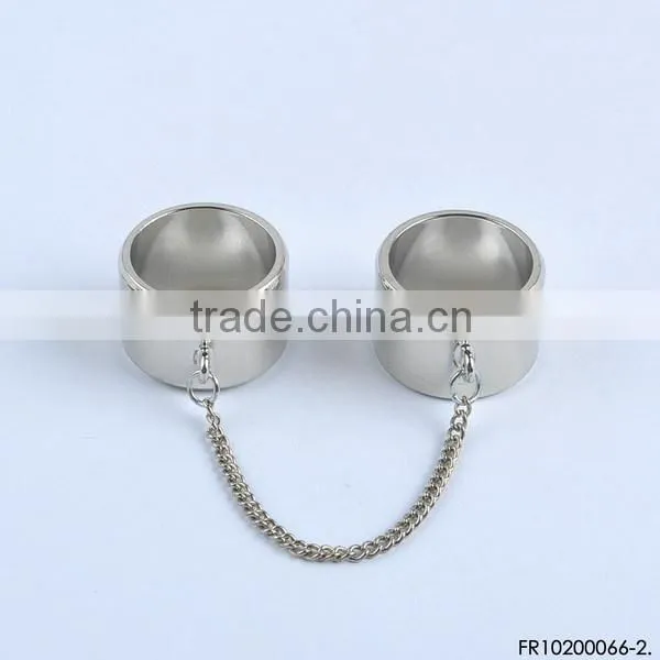 Double Finger Ring Hot sell chain Ring