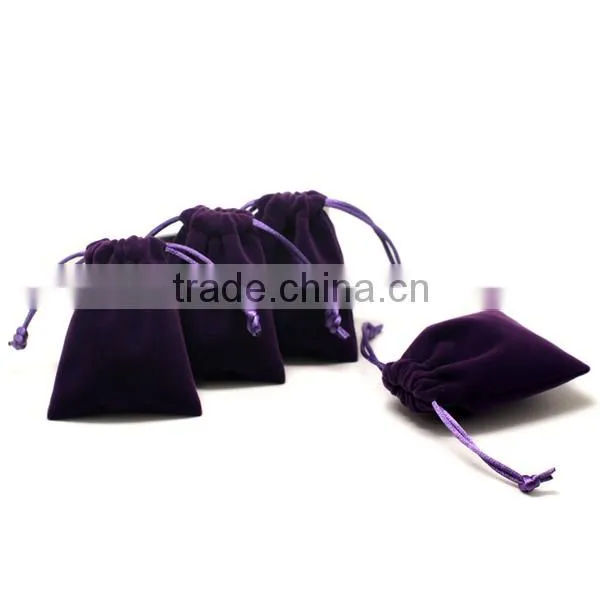 Custom Large Velvet Bags