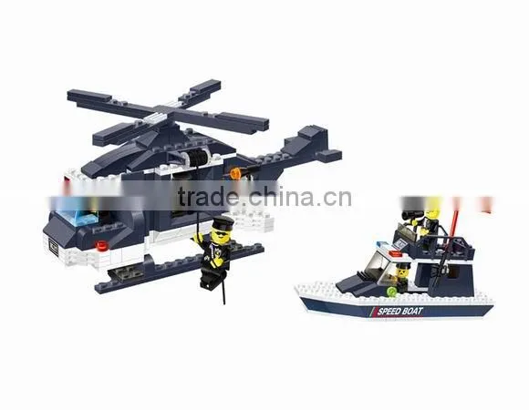 Educational Building Blocks Toys Police series