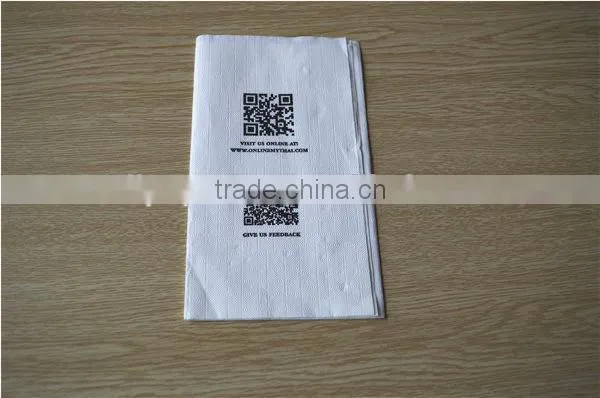 15"x17" 2-Ply Dinner Napkin 1/8Fold tissue paper supplier in dubai