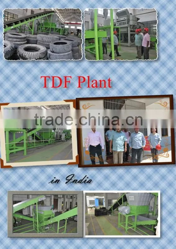 Automatic Hot Sale High Quality Waste Tire Shredding Machine