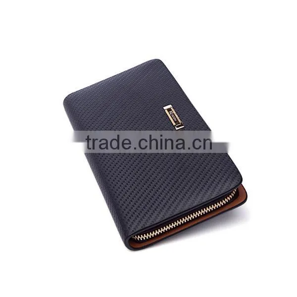 Leather men clutch bag custom wallet China